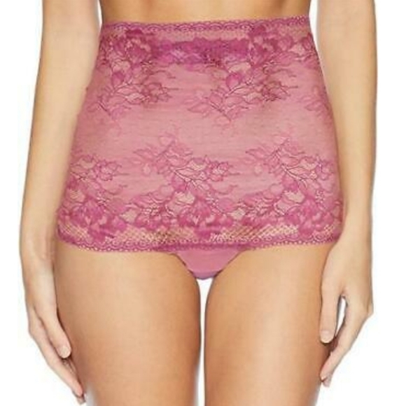 Wacoal Womens Lace to Love Hi Waist Thong Panty Thong Panties Wacoal Womens Lace to Love Hi Waist Thong Panty Thong Panties